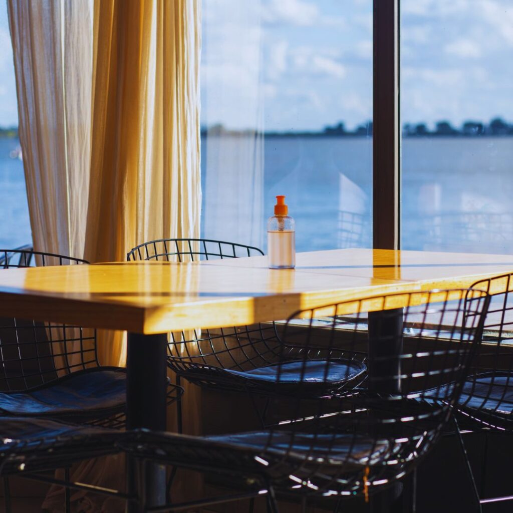 Local café overlooking the lake in Bani Gala. Explore Islamabad